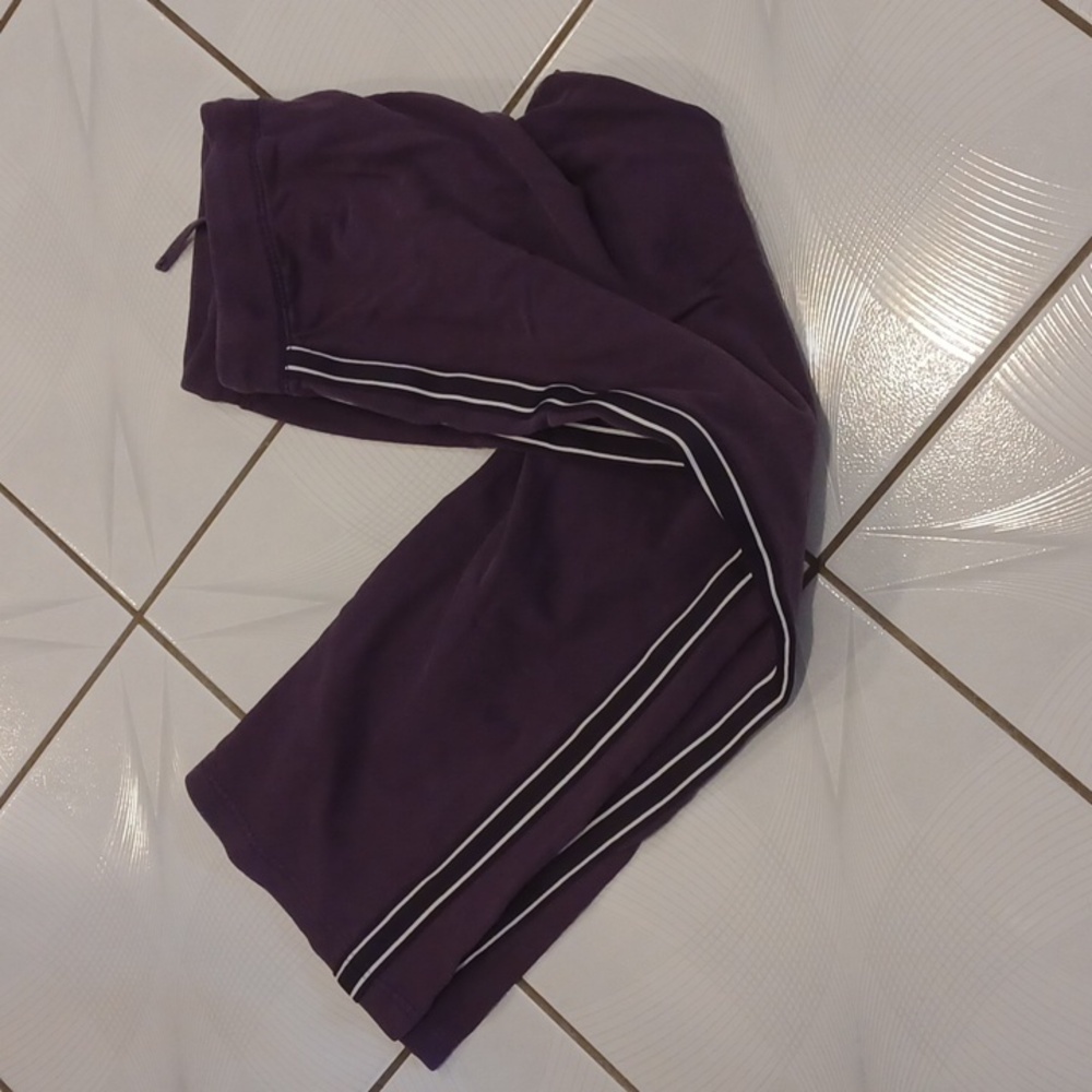 $4 Add-on Purple Jogging Pants - Size Large (Petite)